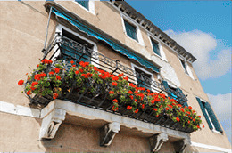 Stucco exterior building